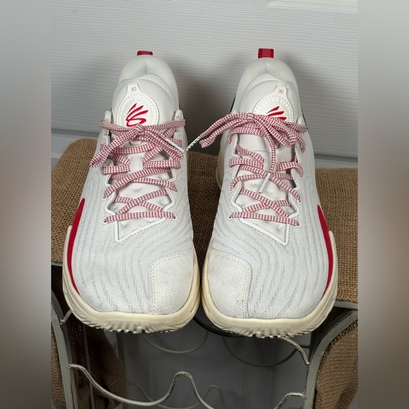 Under Armour Curry 12 \'Podium White\' basketball shoe. Mens size 11.5 main image 12